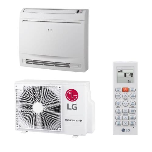 Подов климатик LG UQ09F.NA0/UUA1.UL0 Console, 9 000 BTU, Клас А++/А+, 25 dB, Фреон R32