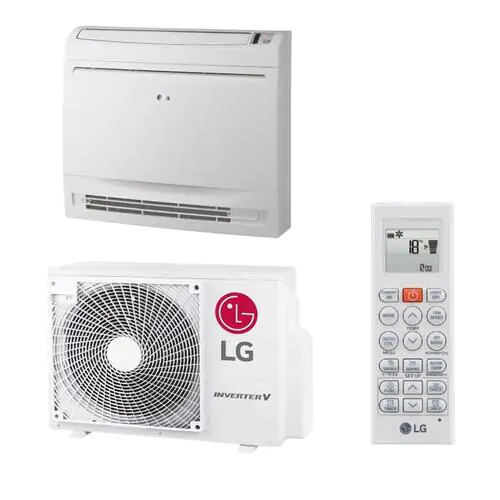 Подов климатик LG UQ12F.NA0/UUA1.UL0 Console, 12 000 BTU, Клас А++/А+, 27 dB, Фреон R32